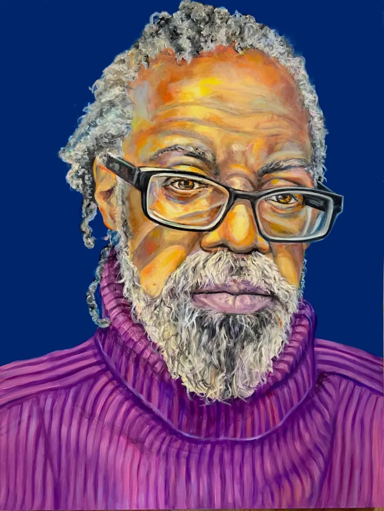 Carl Again carl again 48x36 oil alkyd wood