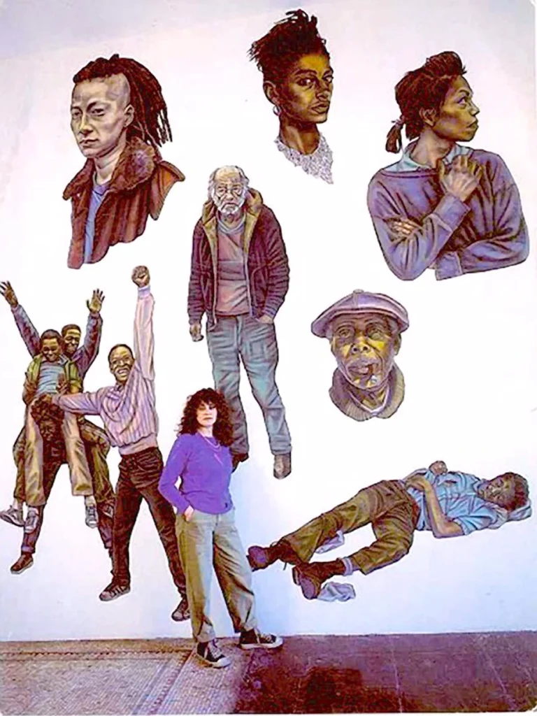 Install Hol Bromm Gallery install hal bromm gallery 168x240in pastels cutout canvas 1985
