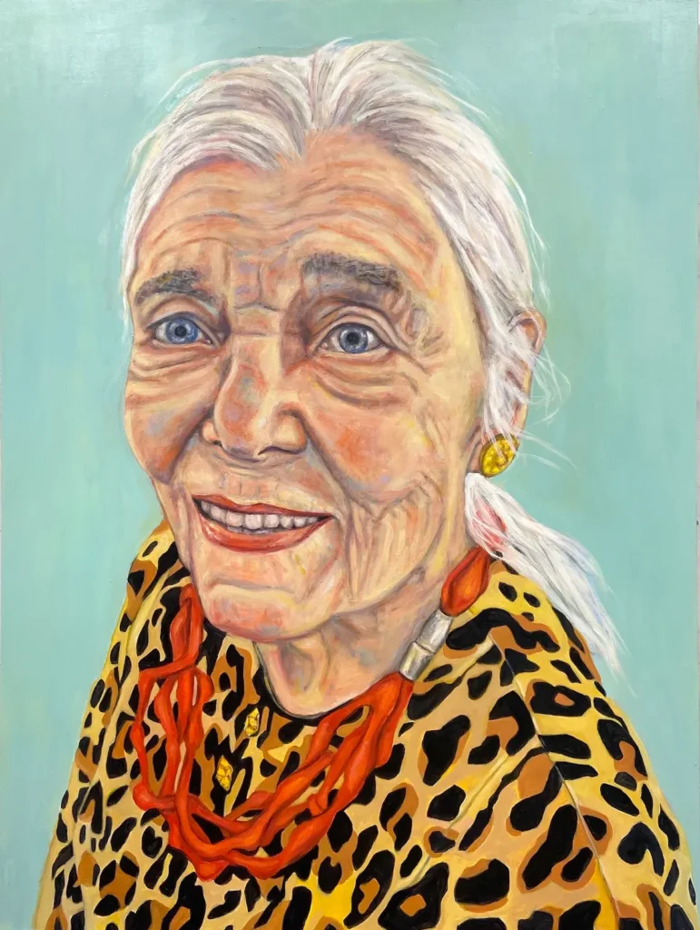 Janice janice 48x36 oil alkyd wood 2025