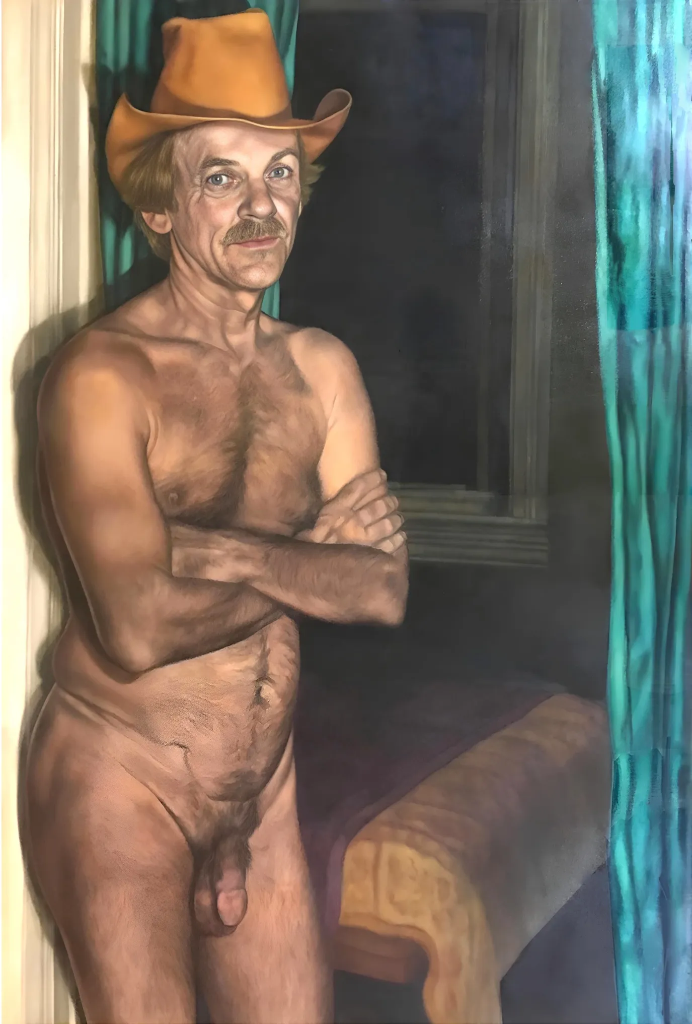 norman 84x56.6 oil on canvas 1980.