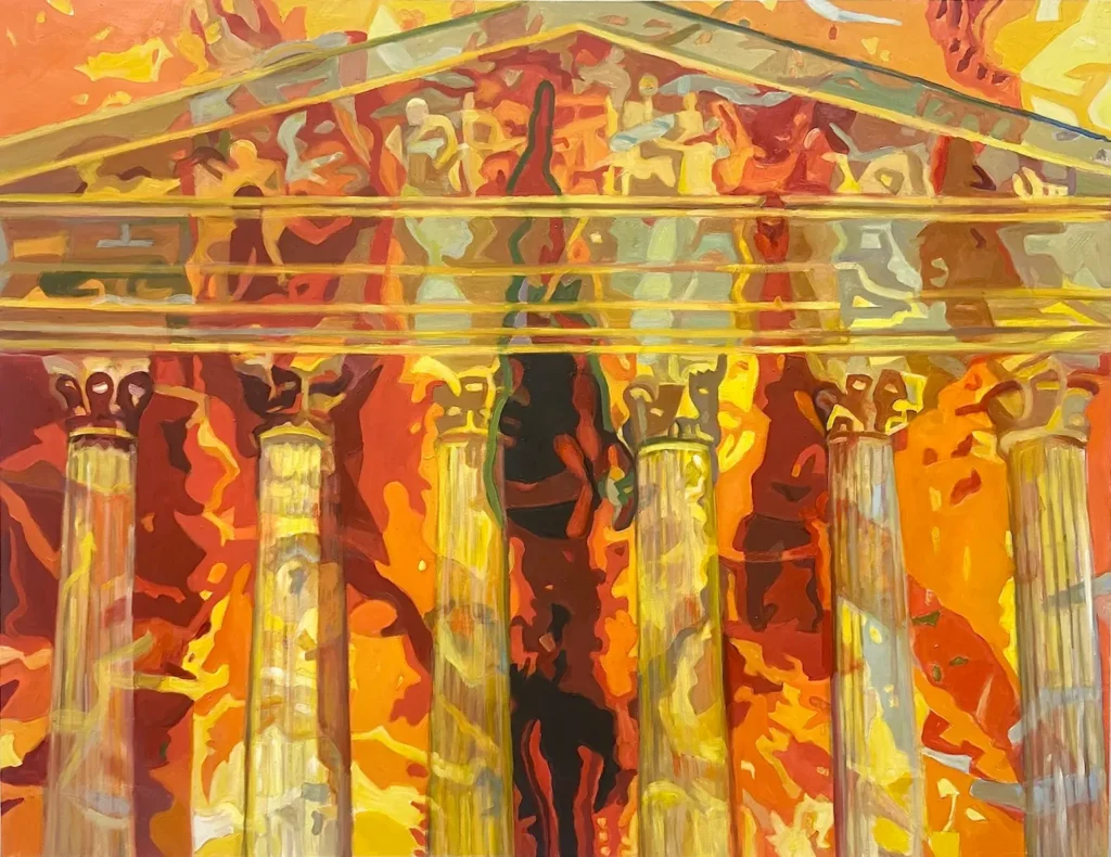 SCOTUS Quashing My V scotus quashing my v 36x48in. oil alkyd wood 2026