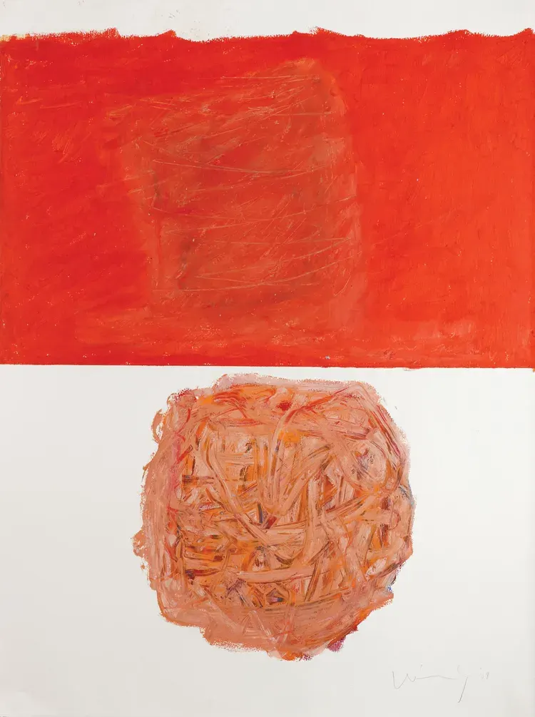 Untitled Red valentinemuseumofart frank wimberley 2008