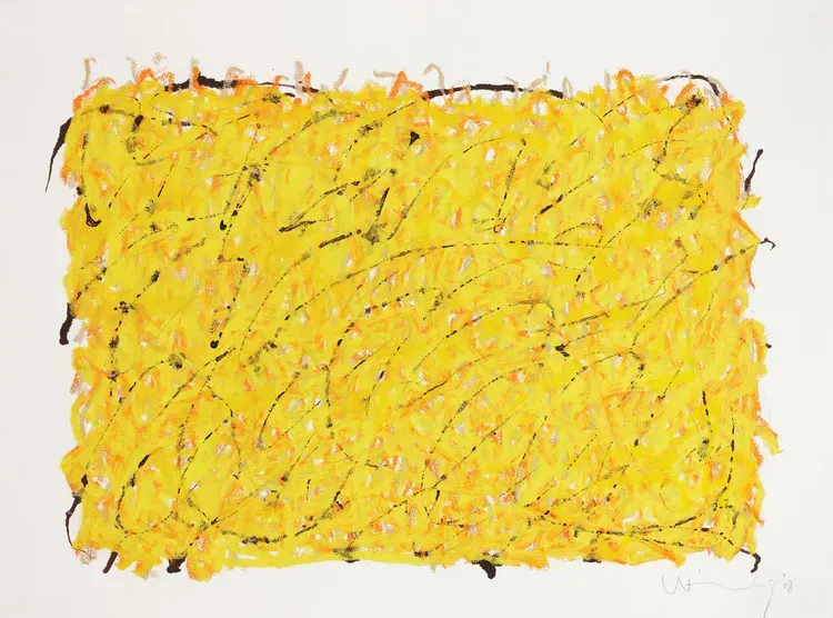 Untitled Yellow valentinemuseumofart frank wimberley 2008(1)