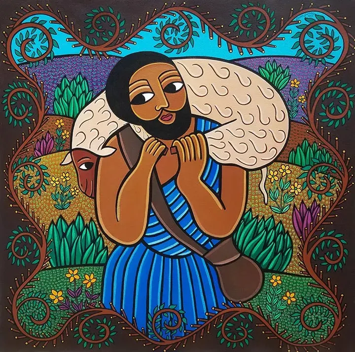 The Good Shepherd valentinemuseumofart laura james the good shepherd