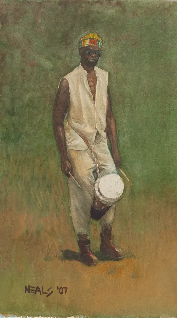 valentinemuseumofart otto neals tall drummer 2007